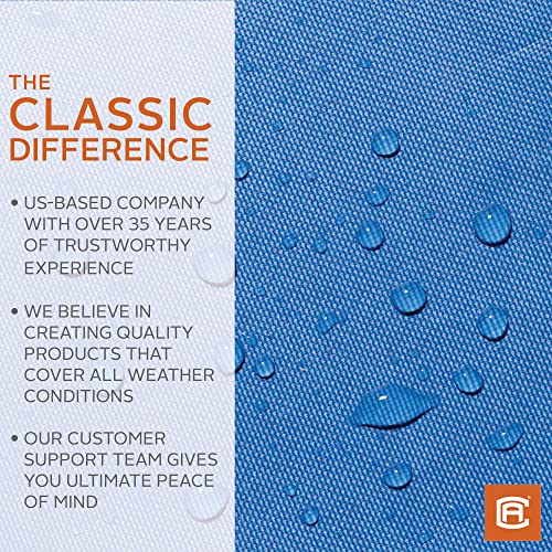 Classic Accessories Stellex Personal Watercraft Cover, Fits Personal Watercrafts 140" L, Trailerable Boat Cover with Polyester Fade-Resistant Fabric, Large