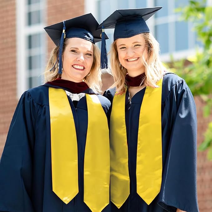 Graduation Stole Graduation Sash Unisex Adults Class of 70'' Stoles for Academic and Choral Ceremony