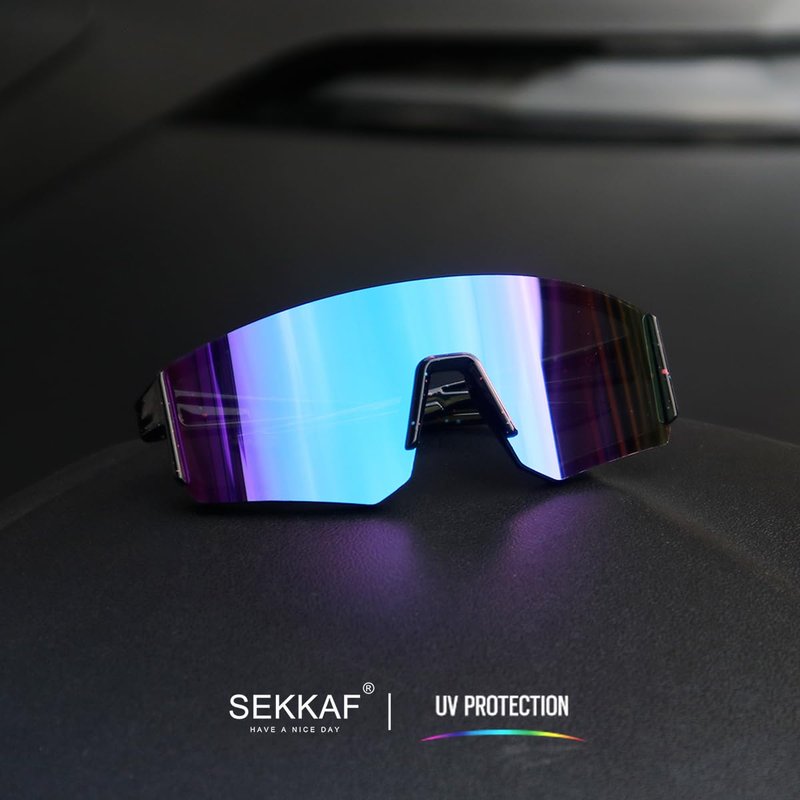SEKKAF Youth Baseball Sunglasses for Boys Girls Age 6-12 Softball Cycling Sports Sunglasses for Kids Lightweight Frame
