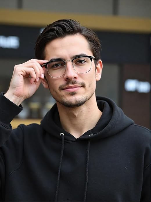 Blue Light Blocking Glasses for Men Anti-Fatigue Computer Monitor Gaming Glasses Prevent Headaches Glasses