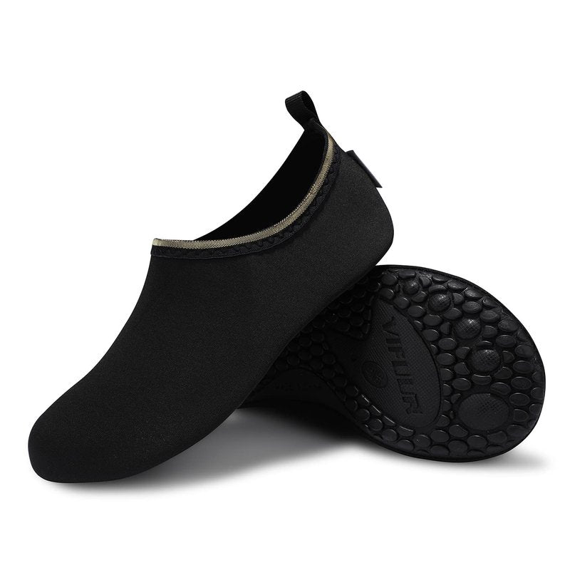 VIFUUR Water Sports Unisex Shoes SoidBlack - 11-12 W US / 9.5-10.5 M US (42-43)