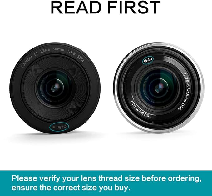 52mm Hollow Lens Hood Universal Metal Hollow Vented Tilted Curved Lens Hood Sunshade with Centre Pinch Lens Cap for Leica Canon Nikon Sony Pentax Olympus Fuji Camera + Microfiber Cleaning Cloth