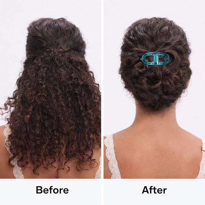 Magnetic Hair Clips - No Crease Magnet Hair Clip for Women, Strong Hold Seamless Magnetic Hair Clip for Sectioning and Styling(1 Set)