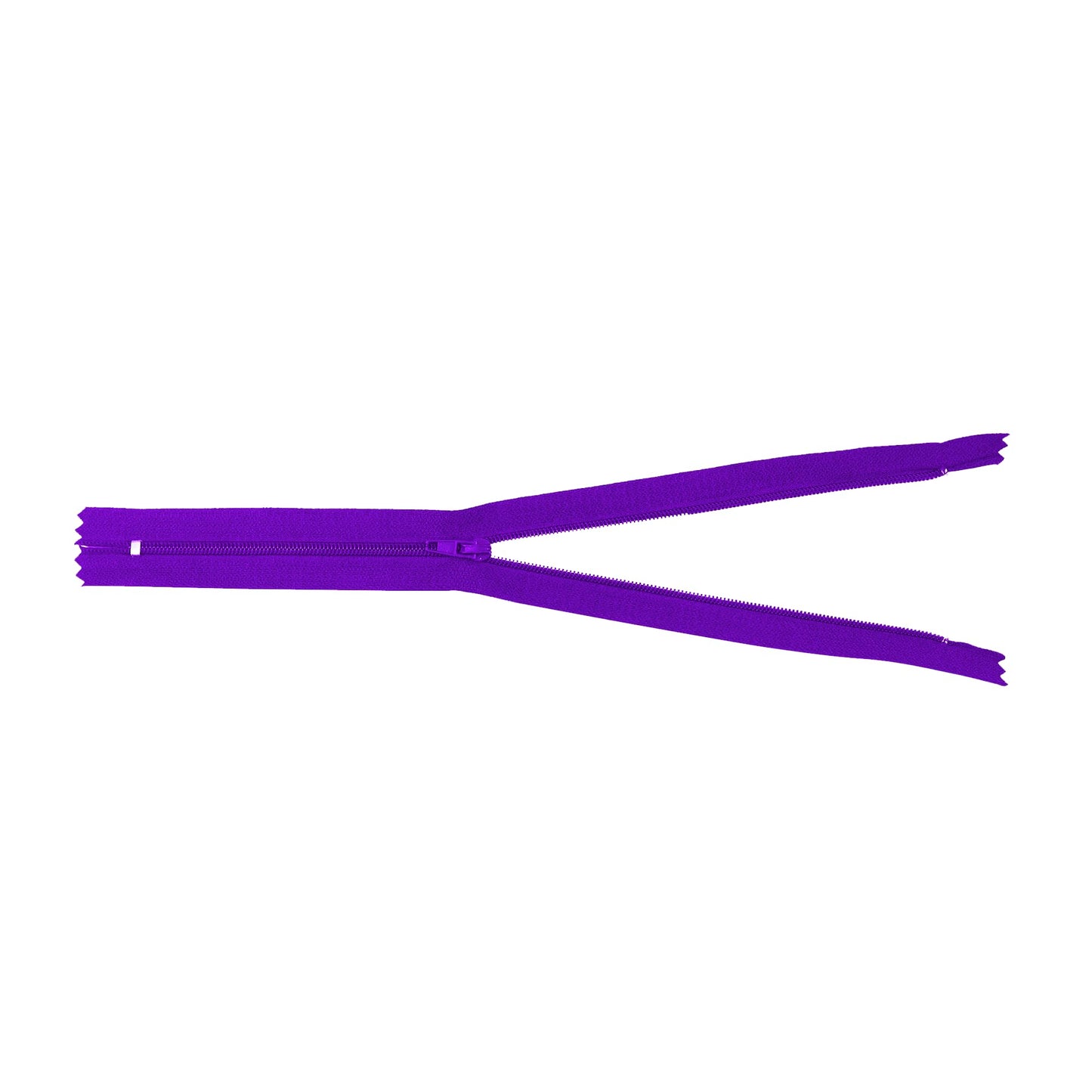 Mandala Crafts 80 PCs Purple Nylon Zippers for Sewing 16 Inch - Zippers Replacement Sewing Supplies in Bulk for Tailor, Clothing Repair, and DIY Projects