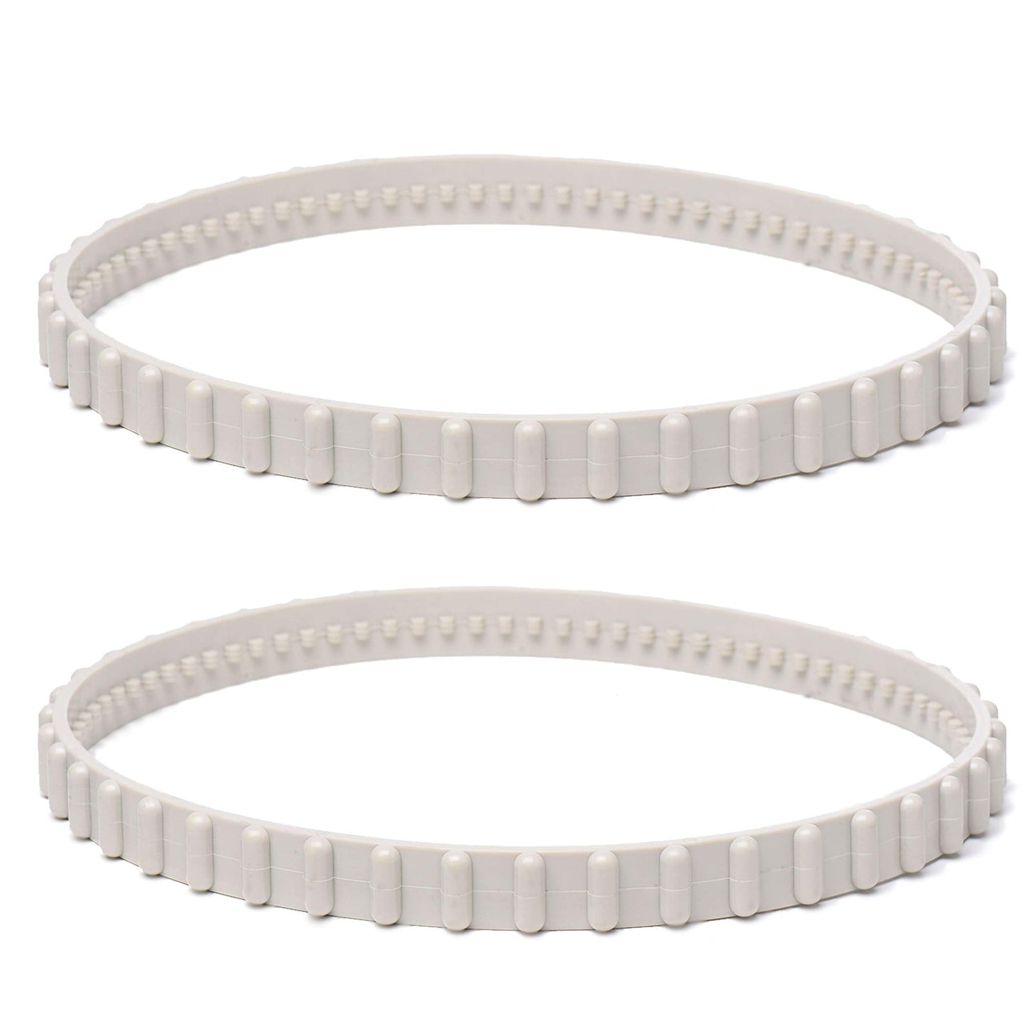 (2 Pack) AR-PRO RCX23002 Replacement Soft Tread Drive Belt - Premium, Heavy-Duty Rubber Pool Cleaner Parts | Compatible with Aquavac Tiger Shark (Plus and QC) and SharkVac Pool Cleaners
