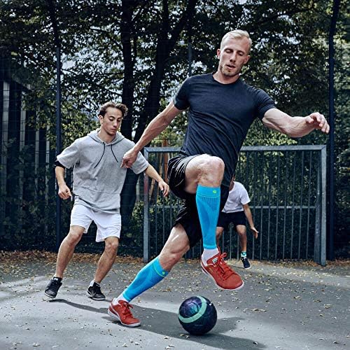Bauerfeind Sports Compression Lower Leg Calf Sleeves (1 Pair) - Improved Circulation, Airknit Fabric Breathable, Washable
