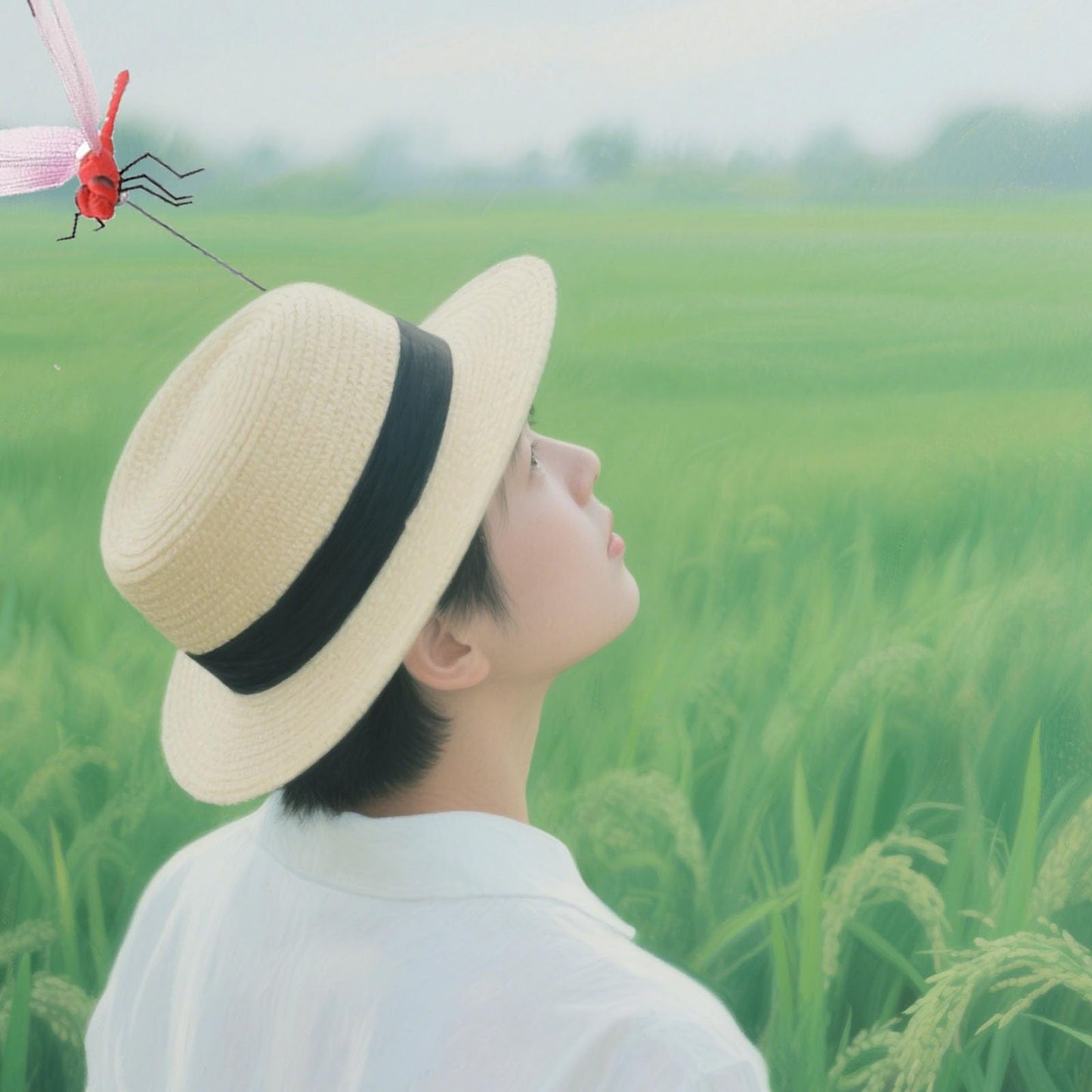 20 Pcs Dragonfly Clips for Bugs Repellent, 3D Artificial Dragonfly Hat Clips Garden Decor, Garden Bird and Fly Scare Devices for Indoor Outdoor