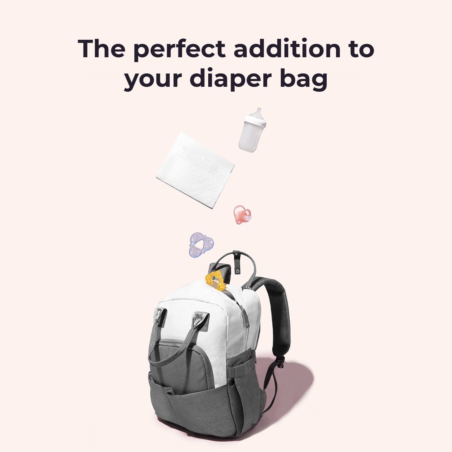 Peekapoo - The Original Disposable Baby Changing Pad Liners – 100 Pack | Super Soft, Waterproof, Ultra Absorbent | Portable, Travel-Friendly, Mess-Free Diaper Changes Anywhere