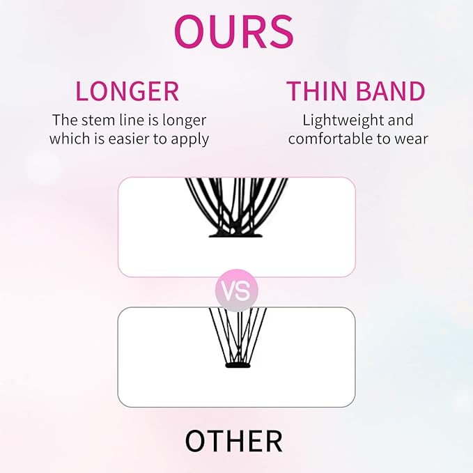 Lash Clusters Extensions Large Tray Individual Lashes 10D 20D Mix Natural Soft C Cur Black Faux Mink Volume Lash Extensions Reusable Artificial Eyelashes (10D+20D-0.07-C, 8-16mm)