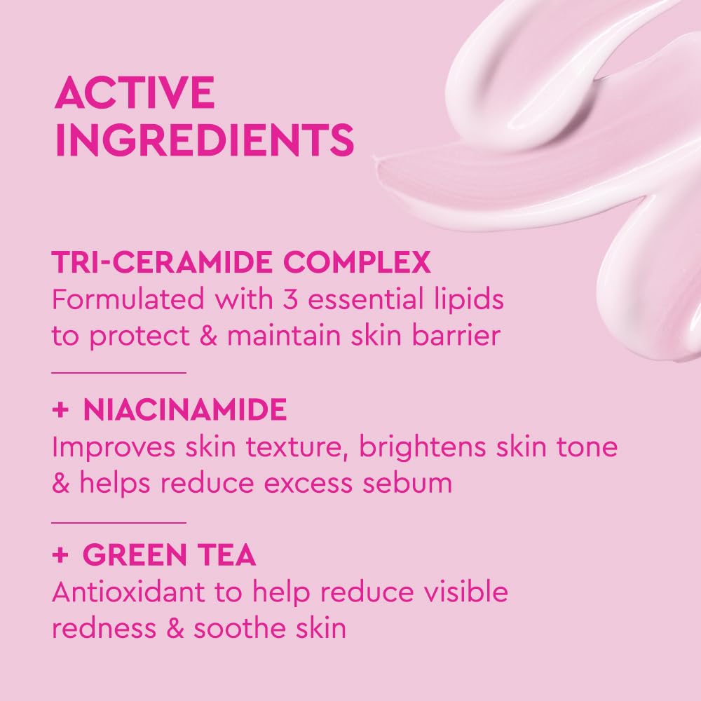 BYOMA Moisturizing Gel Cream - Barrier Repair Cream/Gel Face Lotion with Niacinamide and Green Tea - Ceramide Face Moisturizer for Dry Skin - Alcohol Free, Oil Free Face Moisturizer - 1.69 fl. oz