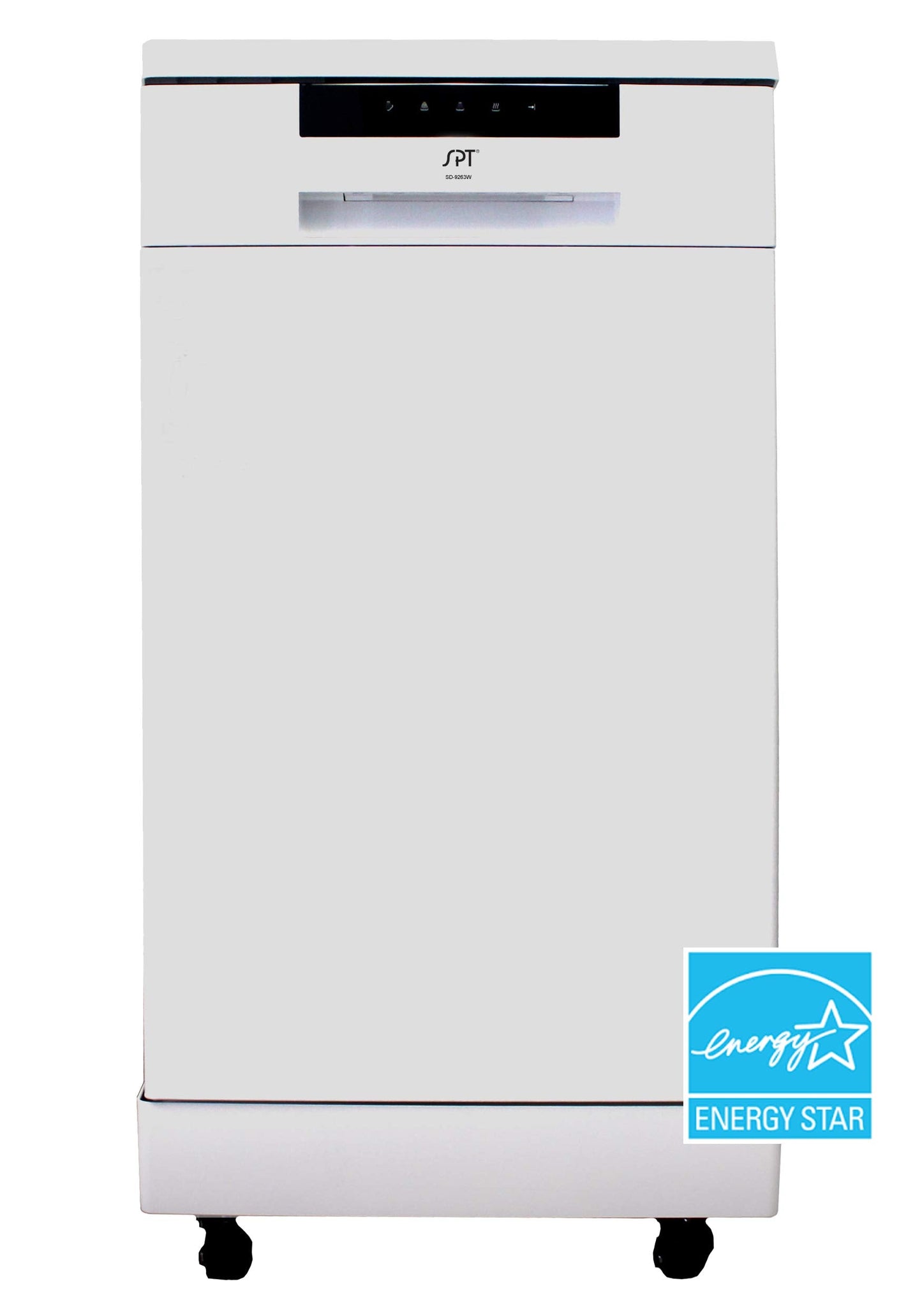 SPT SD-9263W 18″ Energy Star Portable Dishwasher – White