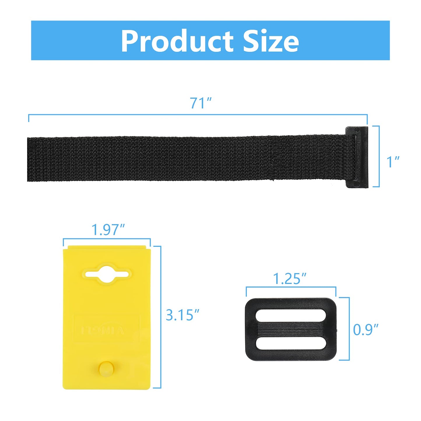 VINGLI Pool Cover Reel Set Solar Pool Cover Reel for Inground Swimming Pool, Aluminum Solar Swimming Inground Cover Blanket Reel (Upgrade) (Straps)