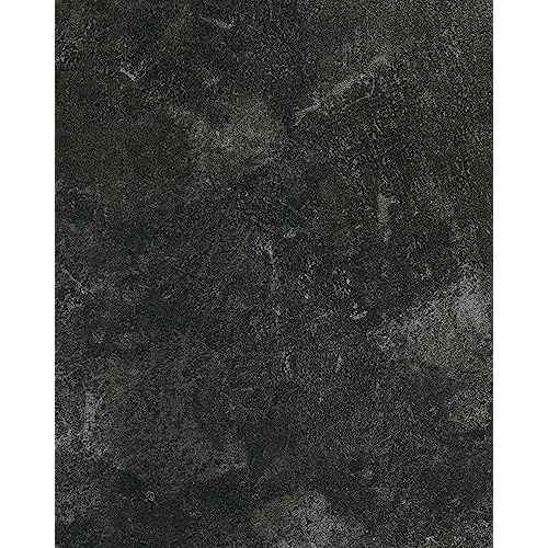 d-c-fix 346-0583 Decorative Self-Adhesive Film, Slate Grey, 17" x 78" Roll