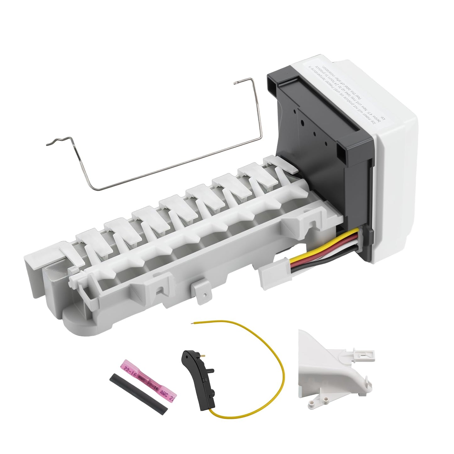 W10882923 Refrigerator Ice Maker, Compatible with Whirlpool Maytag KitchenAid, Replaces W10377151 AP6037857 W10377147 PS11769140, Stable & Efficient Ice Production