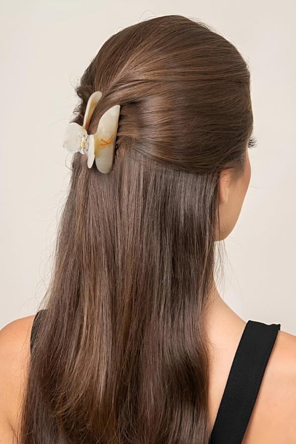 Initial Cute Hair Clips - Letter Elegant Hair Claw Clips, Fashion Glitter Claw Clips Durable Hair Clips, Wedding Gift, Bridesmaid Gifts, Birthday Gifts, Christmas Gift, Letter J