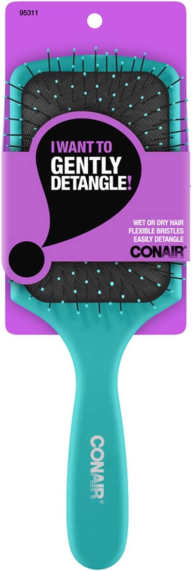 Conair Detangling Paddle Brush, color may vary