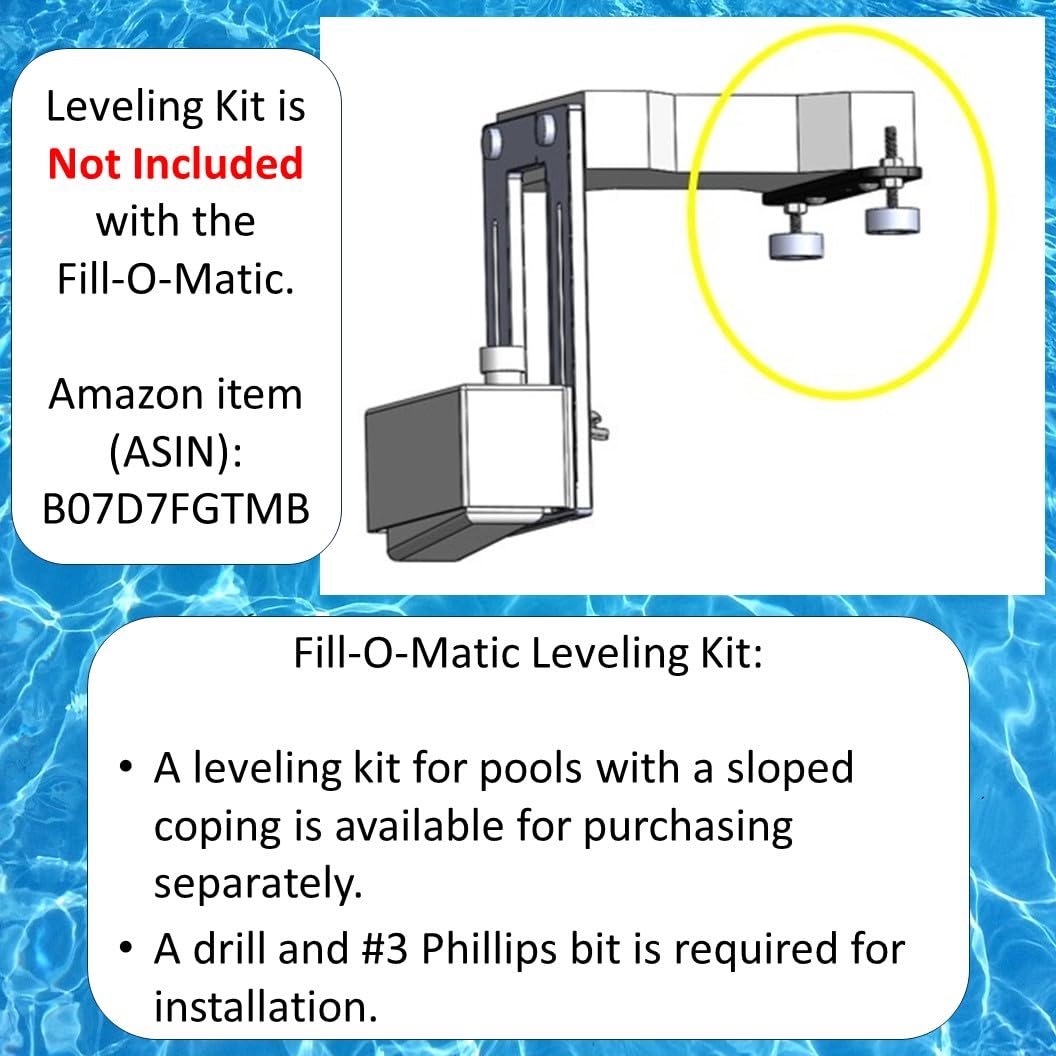 Fill-O-Matic Premium Automatic Swimming Pool Water Leveler
