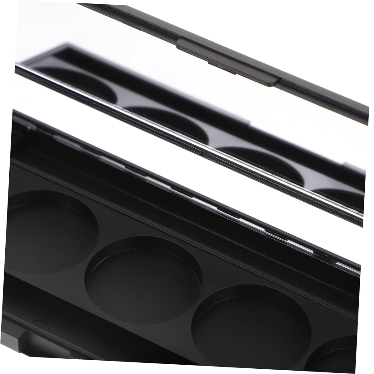 2Pcs 5 makeup pallet eyeshadow pans magnetic empty Palette Containers makeup container Eyeshadow Empty Case sample containers Eyeshadow Case cosmetic makeup powder travel