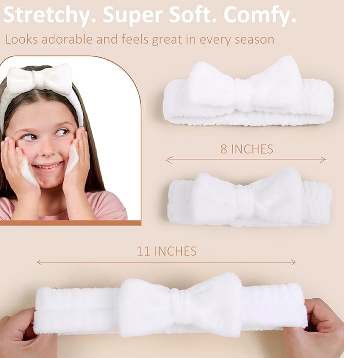 Huachi Skincare Headbands for Women Makeup Spa Headbands for Women Washing Face, Face Wash Head Band Christmas Gifts for Teen Girls