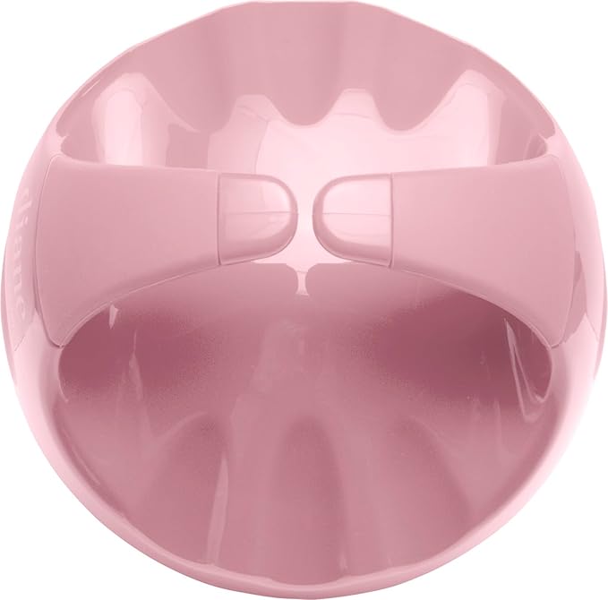 Diane Scalp Massage and Shampoo Brush with Soft Silicone Bristles, Exfoliates and Cleanses Scalp, Promotes Scalp Circulation, Evenly Distributes Hair Oil, Clear