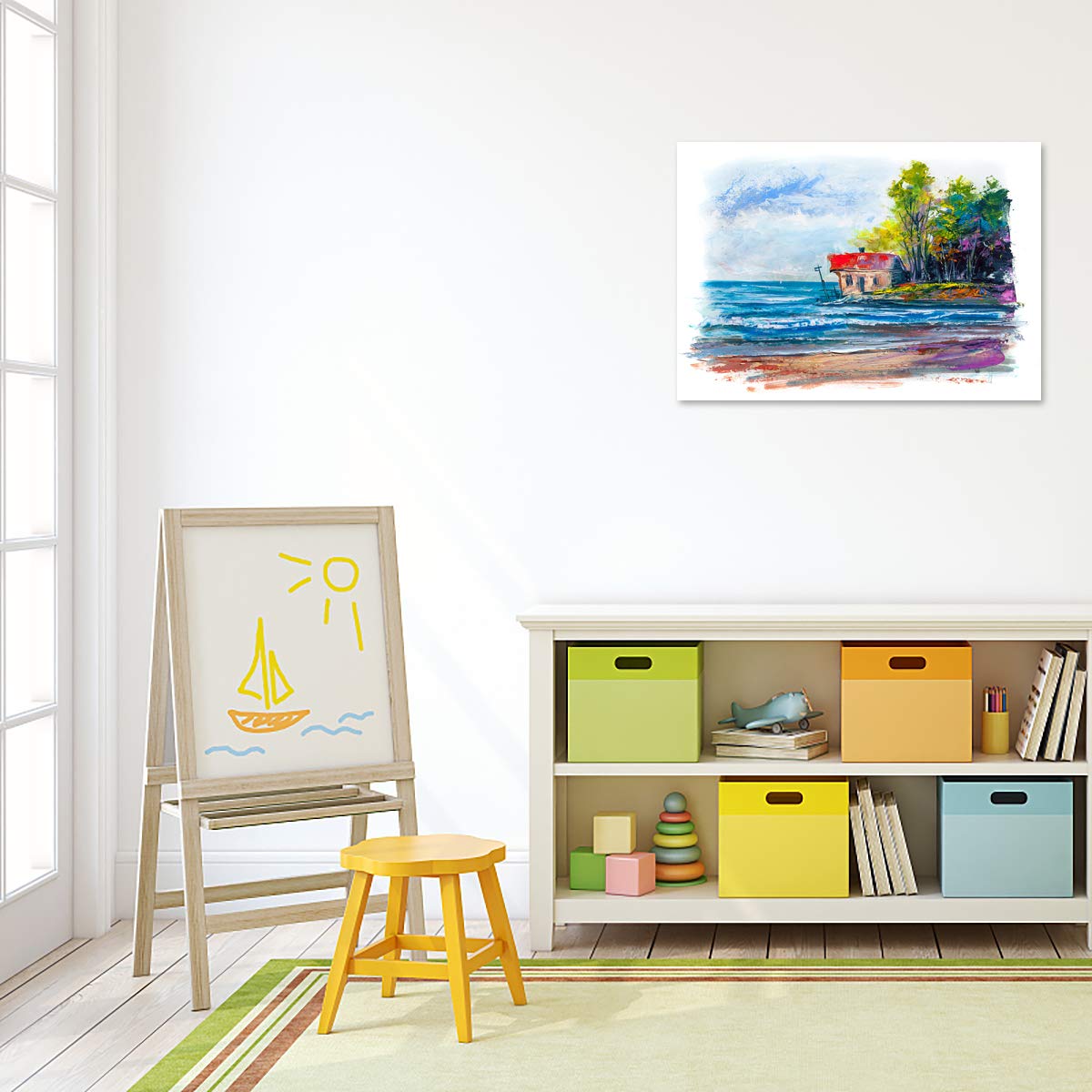 GOTIDEAL Canvases for Painting, 6x8 inch of 24, Professional Primed White Blank Flat Canvas Panels- 100% Cotton Artist Canvas Boards for Acrylics Painting, Oil Watercolor Tempera