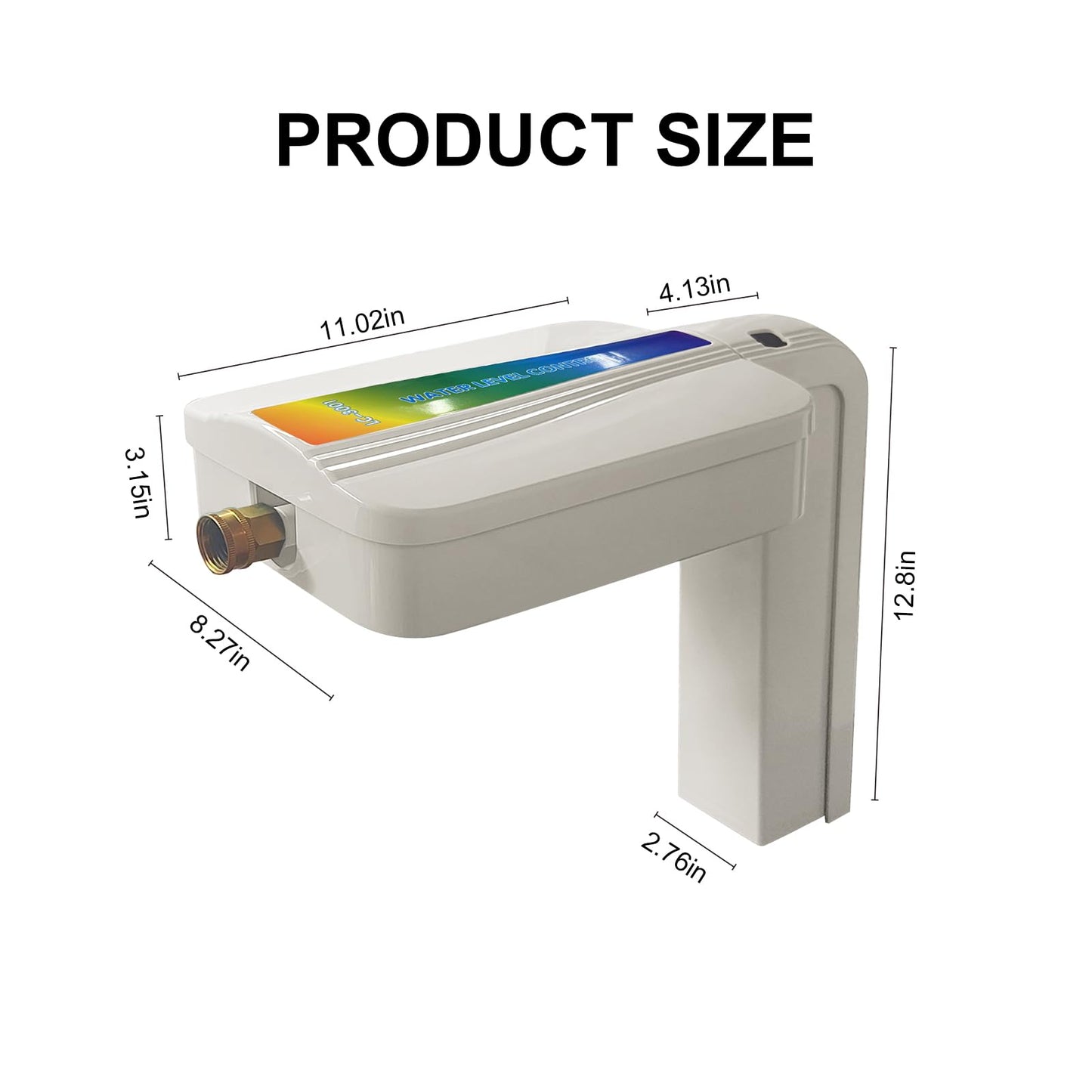 LAJBZ 2026 New Version Automatic Pool Filler, Pool Water Leveler Auto Fill, Pool Auto Fill, Automatic Pool Water Leveler, LC3001 - White