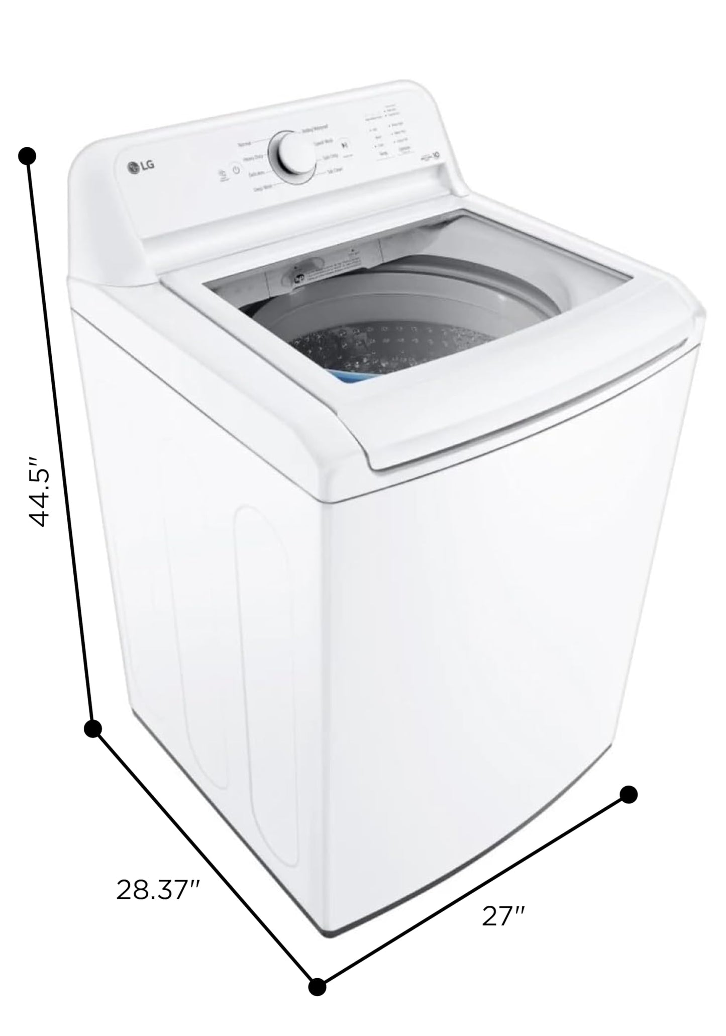LG 4.3 cu. ft. Ultra Large Capacity Top Load Washer