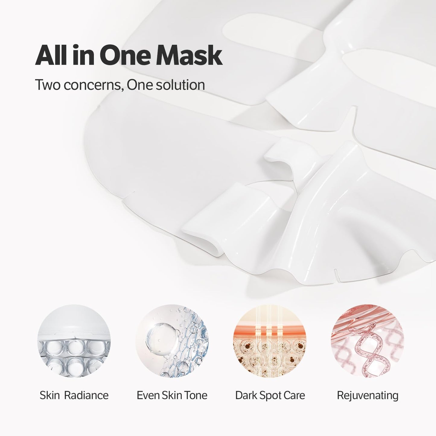 SUNGBOON EDITOR Deep Collagen Niacin-Vita C Overnight Mask | Brightening & Wrinkle Care Mask | 2,160,000PPB Collagen + Niacinamide + Vita C | Korean Skincare, 4ea | Gifts for Women