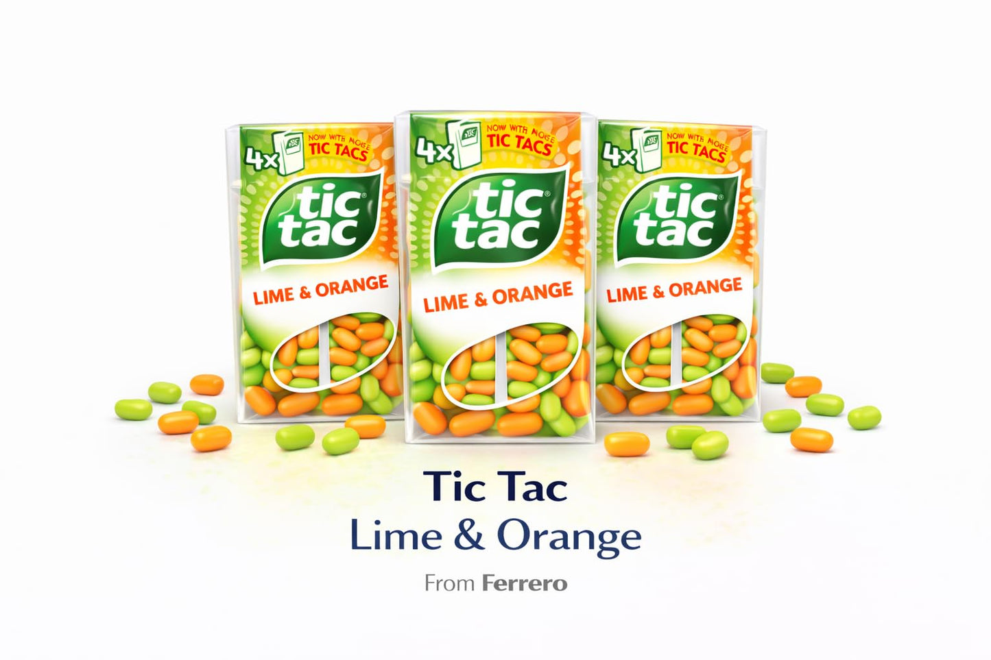 Tic Tac Freshmints 12 Pack Lemon and Orange Flavoured Breath Freshening Mints Pocket Sized Flip Top Dispensers Long Lasting Freshness Refreshing Mints Ideal for Travel Car Office or On The Go Convenie