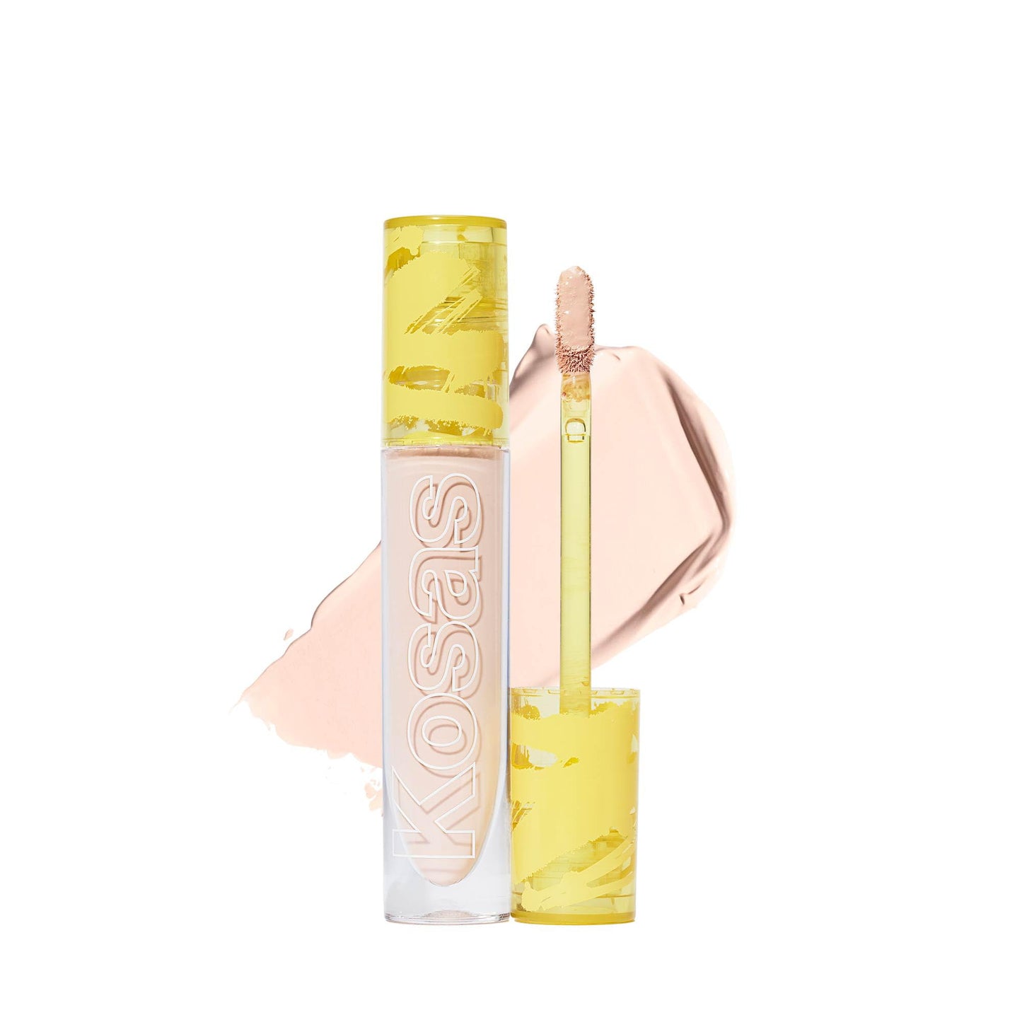 Kosas Revealer Concealer, Medium Coverage Liquid Concealer, Hydrating Under Eye and Face Brightener Makeup with Hyaluronic Acid, Vegan, Tone 2.5 C