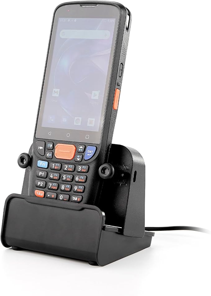 NETUM Mobile Terminal Charging Dock - 5V/2A Output, 100-240V Input, Compact Charger & Holder for PDA Q500 (Q500 Charge Cradle)