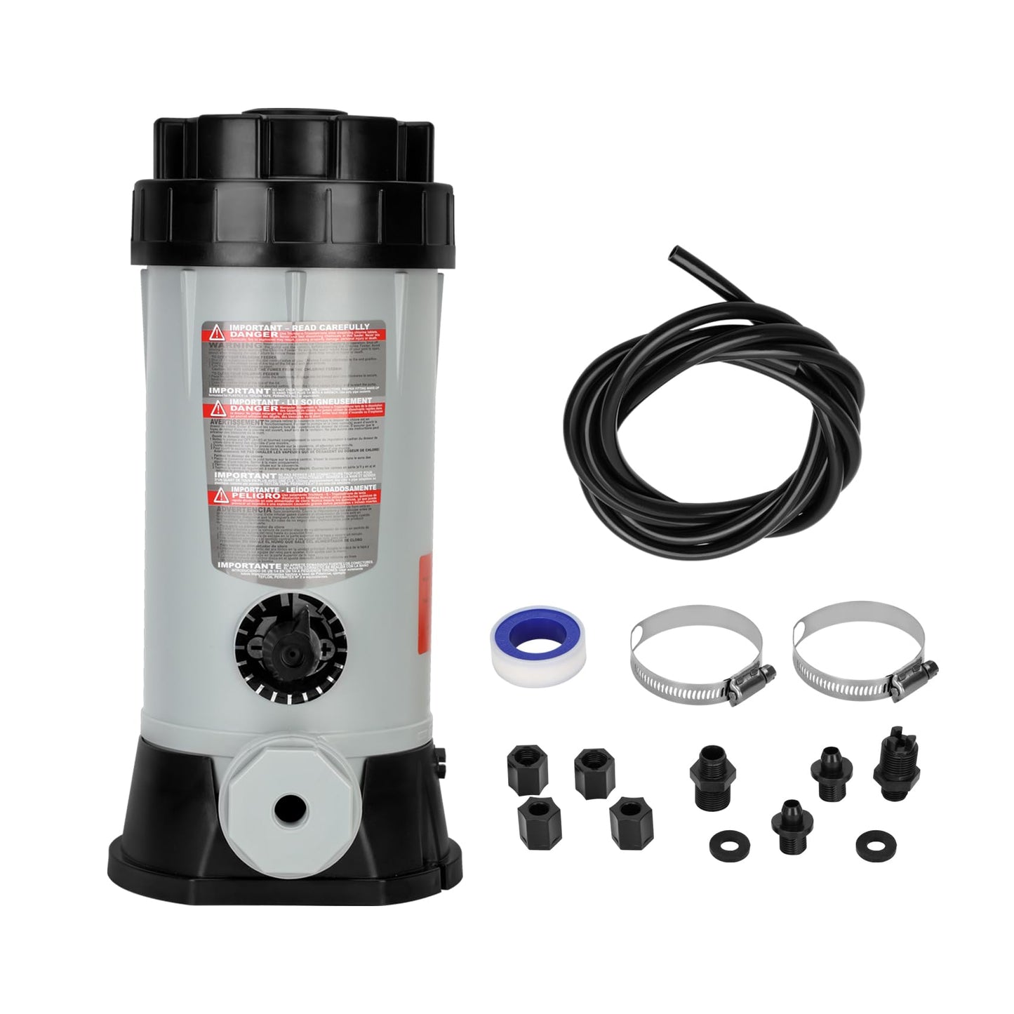 Professional CL220 Off-line Automatic Chlorinator for Swimming Pool Ponds Garden,Replacement for Hayward CL220 Automatic Chlorinator Feeder,9 lbs Capacity,ABS Material,Easy Installation