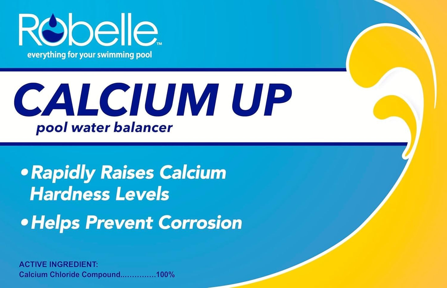 Robelle 16-Pounds Premium Pool Calcium Up, Calcium Hardness Increaser