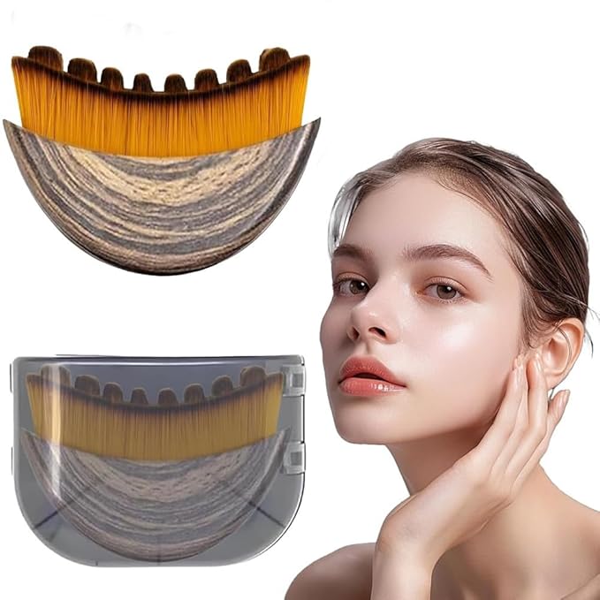 Lymphatic Face Brush,Manual Facial Cleansing Brush for Sensitive Skin, Lymphatic Drainage Brushs and Deep Pore Cleaning Soft Bristle Pore Cleaner for Nose Travel-Friendly Skin Cleansing Tool(1Pcs)