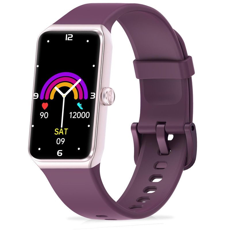 Bakoor Fitness Tracker, Fitness Watch with 24/7 Heart Rate, Blood Oxygen Blood Pressure, Step Counter Sleep Tracking, 100+ Sports Modes Smart Watches, Activity Pedometer for Women Men