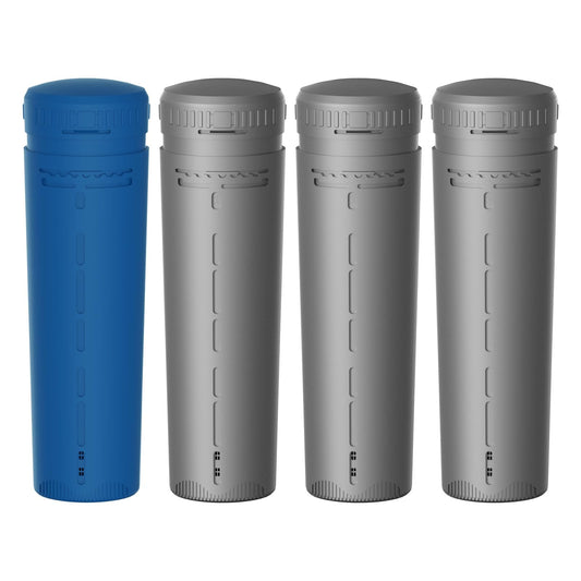 Mineral Cartridge + SmartChlor Cartridges Compatible with Frog @Ease in-Line SmartChlor Mineral Cartridge System for Marquis, Caldera, Artesian & Hot Springs Spas CYA Free, Up to 600 Gallons 1+3 Pack