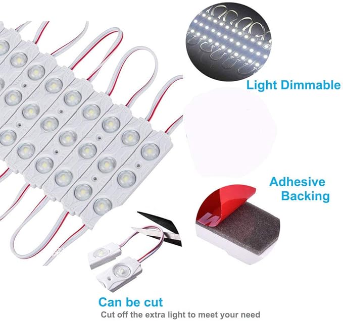Led Vanity Mirror Lights, Hollywood Style Vanity Make Up Light, 10ft Ultra Bright White LED, Dimmable Touch Control Lights Strip, for Makeup Vanity Table & Bathroom Mirror, Mirror Not Included