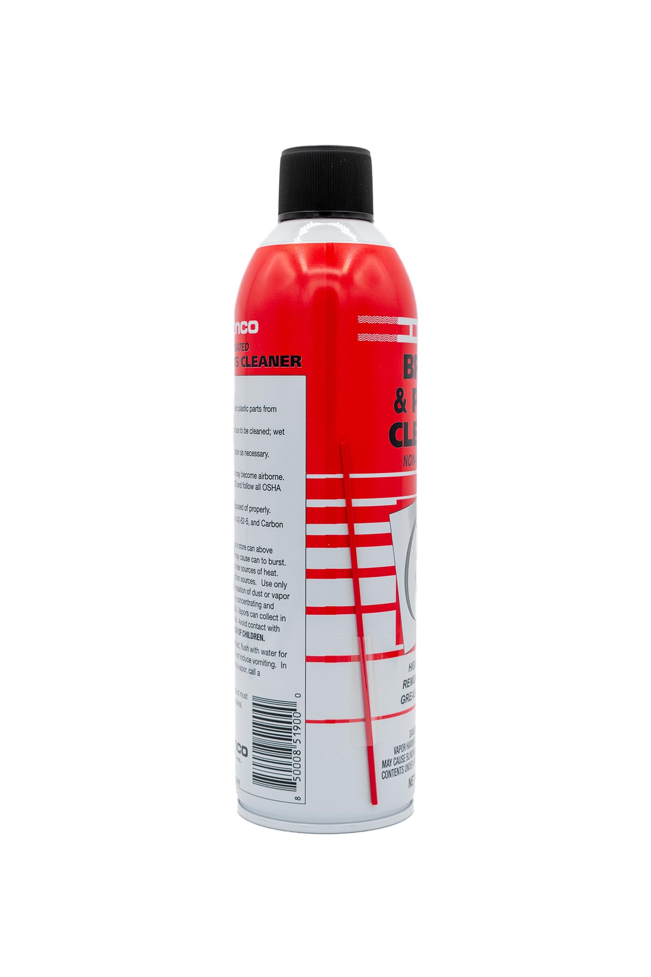 Denco #1930 Brake & Parts Cleaner Spray, Non-Chlorinated, Fast-Drying Degreaser, Low Odor Aerosol, 15.3oz (13oz net wt) (Case of 44)