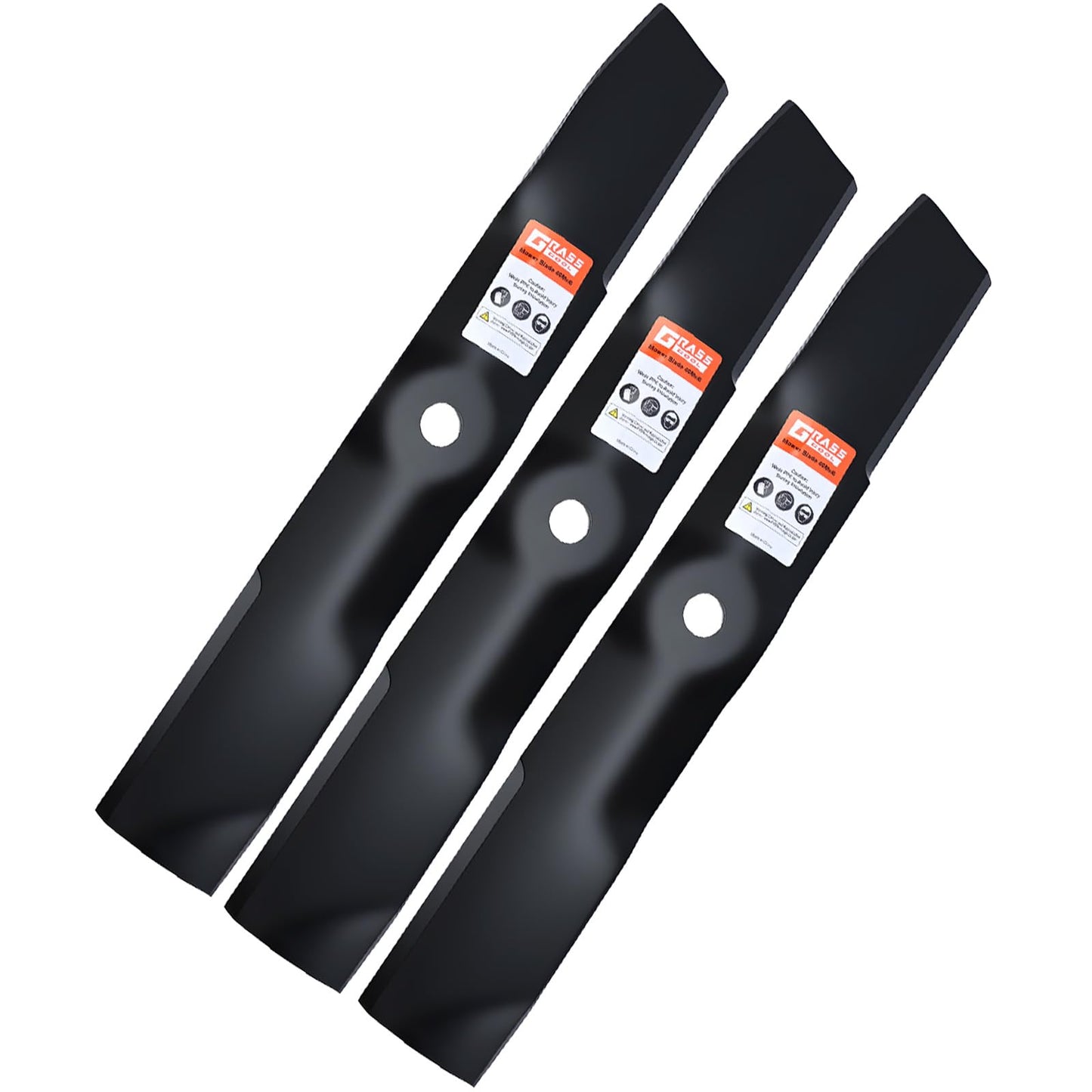 Grasscool M143520 UC22010 Mower Blades Compatible with M152726 z375r z515e z530m z445 z425 z525e z345r x570 x590 x500 x530 z435 54 inch Deck Zero Turn Mower Tractor