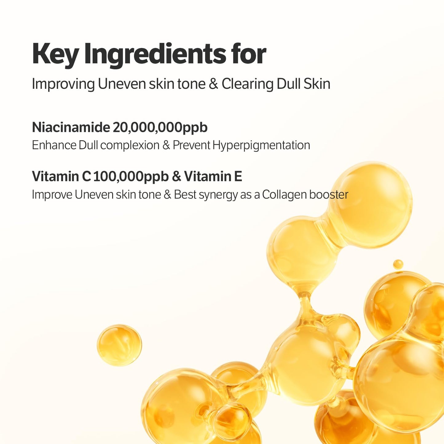 SUNGBOON EDITOR Deep Collagen Niacin-Vita C Overnight Mask | Brightening & Wrinkle Care Mask | 2,160,000PPB Collagen + Niacinamide + Vita C | Korean Skincare, 4ea | Gifts for Women