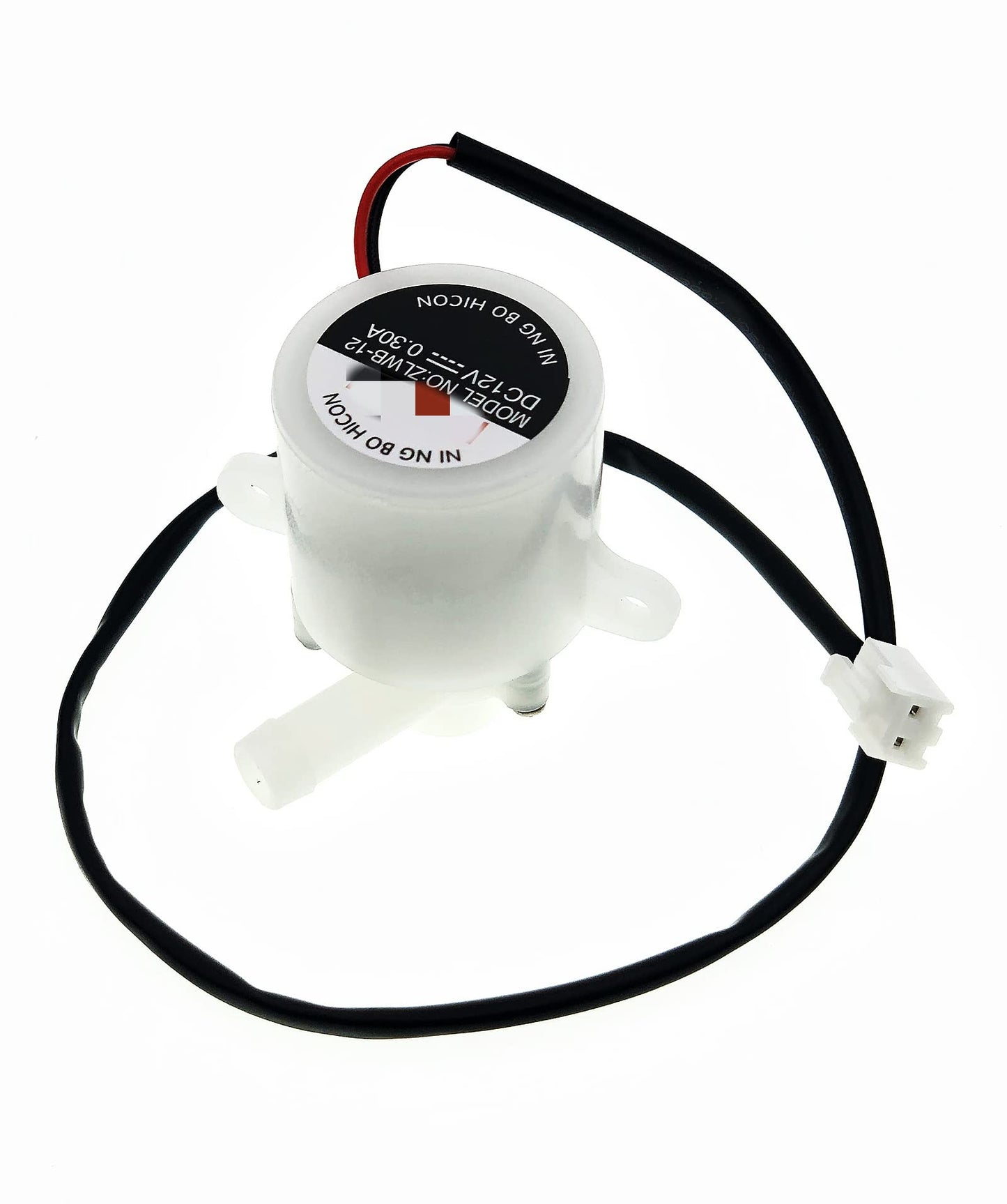 LEYEYDOJX ZLWB-12 HZB-12A/25BF Household Small Bullet Ice Maker Water Pump Compatible with HZB-50A/ HZB-50/ HZB-60/ HZB-80/ HZB-25BF/ HZB-13F/ HZB-20F/ HZB-20FA Ice Maker Machine DC 12V 0.3A