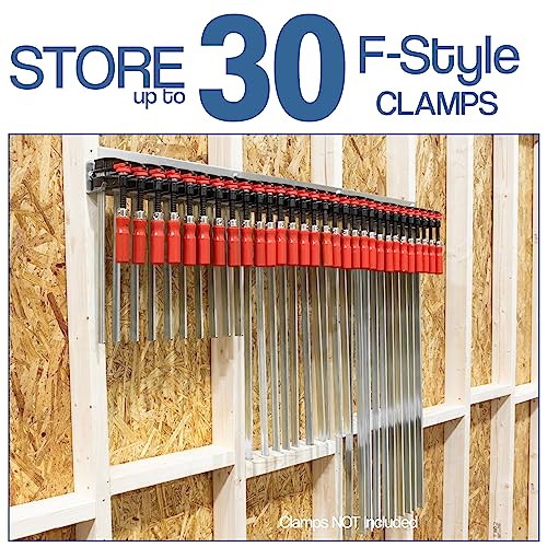 F-Clamp Modular Clamp Rack ?Easy and Quick to Align ?Pre-Drilled 16 inch on Center ?3 Pack