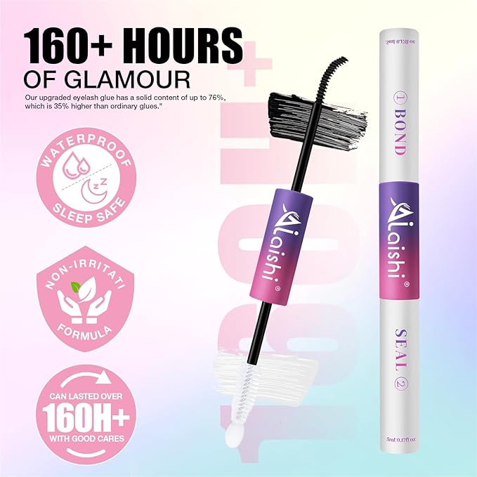 Lash Clusters Kit, DIY Cluster Eyelash Extensions 9‑16mm, 30D+40D+50D, 240pcs, D Curl Natural Volume Lashes with Lash Bond and Seal,Tweezers–Waterproof Fake Cat Eye Wispy Individual Clusters(MIX3-1-S)