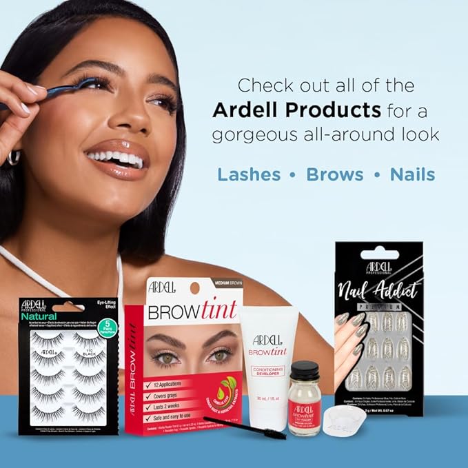 Ardell Seamless Naked Underlash Extensions - Refill Pack, Natural Lash Clusters - DIY, Natural Eyelash Clusters, Individual Lashes, 1 Pack