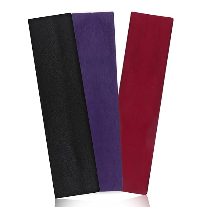 Headbands for Women Non Slip Head Bands for Women's Hair cute elastic womens headbands Soft Cotton Cloth Fashion floral headband for women for Daily Workout Sports Running Yoga