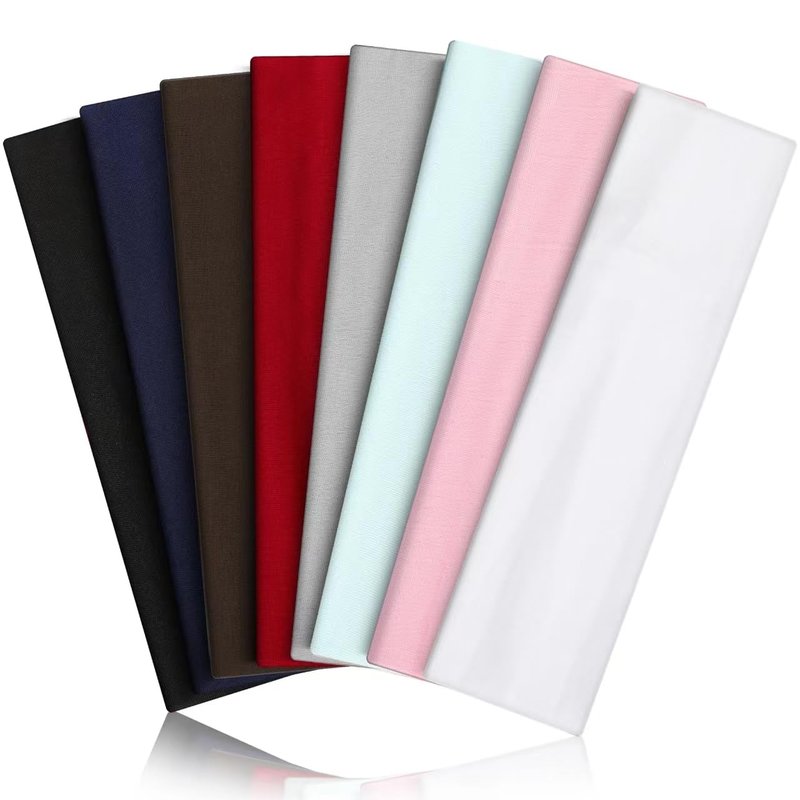 Headbands for Women 8PCS [Summer-Exclusive Headband], Non Slip Sports Headband Elastic Soft Running Fashion Headband Absorb Sweat Headbands for Men for Women for Working Out, Travel