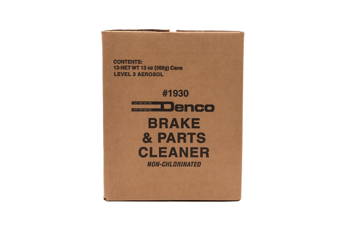 Denco #1930 Brake & Parts Cleaner Spray, Non-Chlorinated, Fast-Drying Degreaser, Low Odor Aerosol, 15.3oz (13oz net wt) (Case of 44)