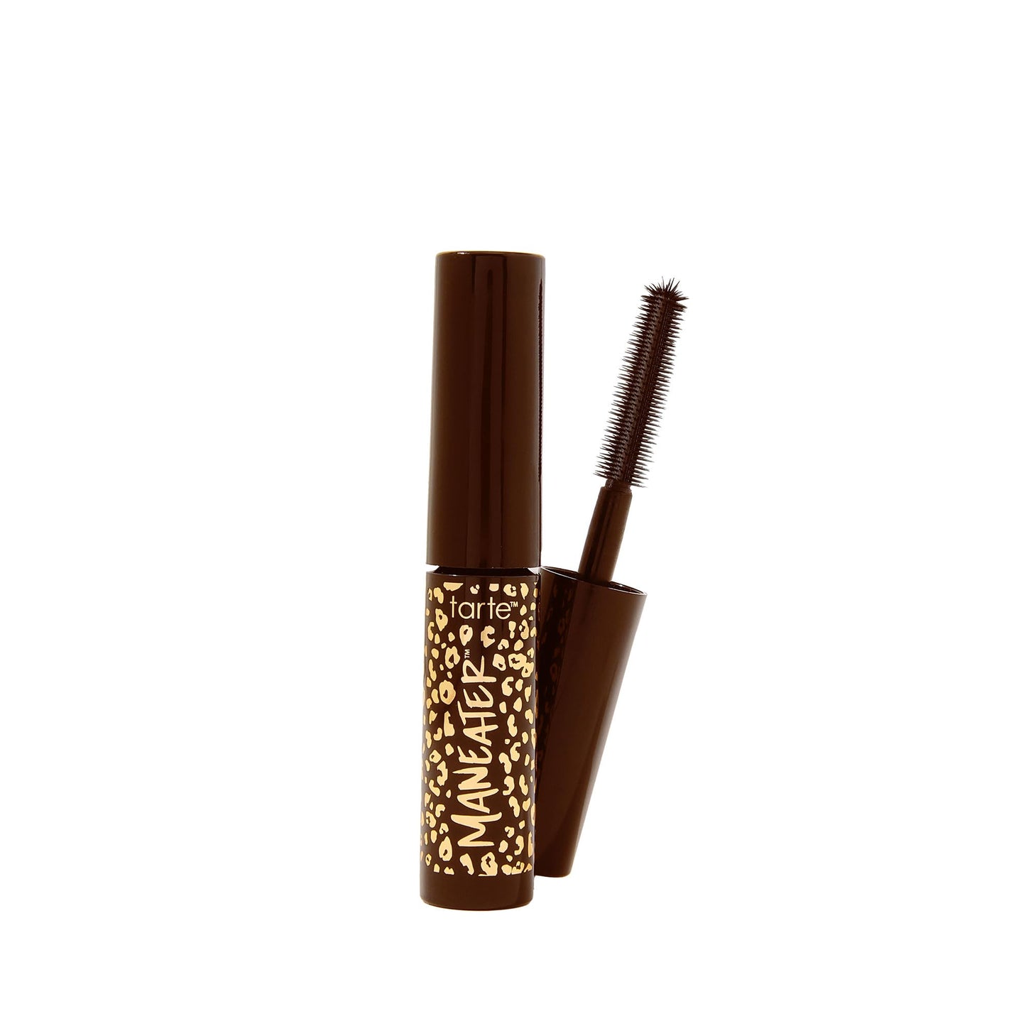 tarte maneater mascara – Extreme Curl, Instant Volume & Length, 16HR Ultra-Creamy Longwear Eye Makeup, Cruelty-Free, travel size, brown