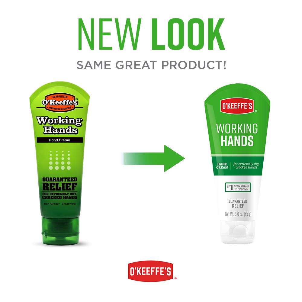 O'Keeffe's K0290004-7 Working Hands Hand Cream Tube (7 Pack), 3 oz