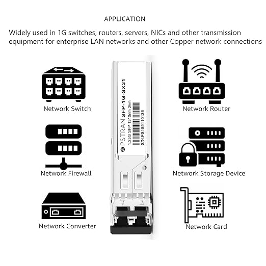 OPSTRAN 1000BASE-SX SFP Optical Transceiver Module Compatible with Arista Networks 1310nm 2km DDM Duplex LC MMF